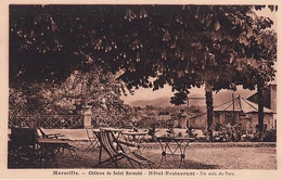 MARSEILLE              CHATEAU DE SAINT BARNABE.  HOTEL RESTAURANT .   UN COIN DU PARC  N° 3 - Saint Barnabé, Saint Julien, Montolivet