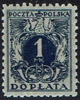 Polen Porto 1921, MiNr 37, Postfrisch - Taxe