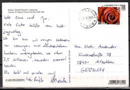 Polen, MiNr. 4789, Freimarken: Blumen Und Früchte, Auf Karte Nach Netzschkau, I-74 - Storia Postale