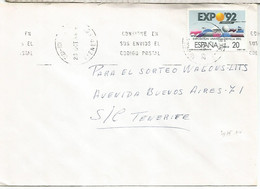 TACO TENERIFE CC SELLO EXPO 92 SEVILLA - 1992 – Siviglia (Spagna)
