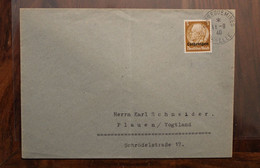 1940 Sarreguemines Löthringen Allemagne Dt Reich Lorraine WK Cover Besetzung Occupation Westmark - Guerre De 1939-45