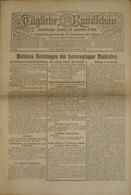 Tägliche Rundschau - Berlin - 30.12.1916 - Seekrieg, Romnicu-Sarat, Mongolei, Heeresgruppe Mackensen (59403) - Autres & Non Classés