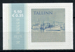 AS115 ESTONIA 2007 577 Self-adhesive Stamp, It Is Possible To Order A Print With Your Own Design. Tallinn. Ships - Schiffe
