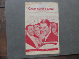 Cœur Contre Cœur We Will Always Be Sweethearts Maurice Chevalier Jeanette Mac Donald Salabert Film Une Heure Près De Toi - Compositori Di Musica Di Cinema