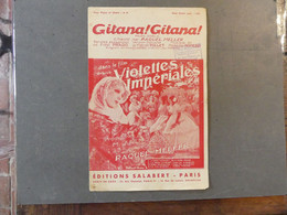 Gitana Gitana Raquel Meller Prado Pollet Romero Salabert Film Violettes Impériales - Música De Películas