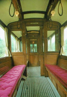 BRUXELLES-TRAM -INTERIEUR MOTRICE (1905-1930)-10 Places Assises - Trasporto Pubblico Stradale