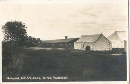 Nunspeet, N.C.S.V. - Kamp, Terrein Waschhok (type Fotokaart) - Nunspeet