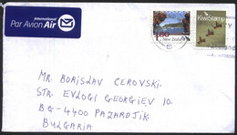 Mailed Cover With Stamps View Port Russell, Fauna Birds 2009 From New Zealand - Lettres & Documents