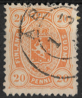 Finland Russian Government 1885 20P. Mi 22.  Åbo Turku Postmarki - Used Stamps