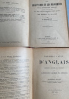 Apprentissage De L’anglais = 6 Livres  Anciens (Meadmore-Beljame-Soult-Bossert - 1904/11) - Non Classificati