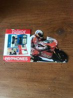 Autocollant  Telkor Payphones YAMAHA - Pier Francesco Chili - YAMAHA 250 1993 (?) - MOTO GP  - Sticker - Autocollants