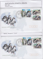 AAT 2007 Royal Penguins 4v 4 FDC From 4 Diff. Bases (AAT172) - FDC