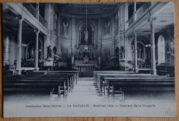 01 : La Saulsaie - Montluel - Institution Saint-Michel - Intérieur De La Chapelle - (n°22337) - Montluel