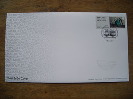 2017 FDC Royal Mail Heritage Mail By Rail Post Office (London) Underground Railway - 2011-2020 Decimale Uitgaven