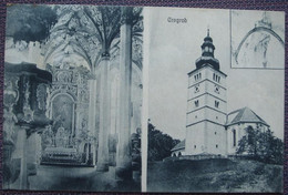 Škofja Loka Crngrob / Bischoflack Ehrengruben - Mehrbildkarte 1913 - Slovenia
