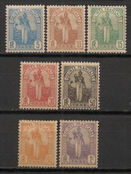 GUINEE - 1906 - Taxe TT N°Yv. 1 à 7 - Série Complète - Neuf Luxe ** / MNH / Postfrisch - Unused Stamps