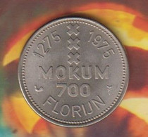Amsterdam : 1275 - 1975     700 Jaar Mokum   700 Florijn    (1011) - Souvenirmunten (elongated Coins)