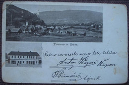 Žiri / Sairach - Zweibildkarte Pozdrav Iz Žirov 1901 - Slowenien