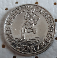 Athletics Runing Super Marathon Zagreb Cazma Croatia Ex Yugoslavia Pin - Leichtathletik