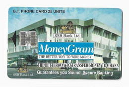 GHANA REF MV CARDS GHA-55  25U  MONEYGRAM SSB BANK Date 02/99 - Ghana