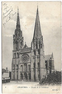 L15J116 - Chartres - 8 Façade De La Cathédrale - Bellegarde-sur-Valserine