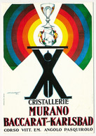CPM - Illustrateur MAUZAN - Réédition "Affiche Murano Baccarat" (1926) Pour Le Centenaire De Naissance De Mauzan - Mauzan, L.A.