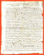 Cirey Le Chateau ( Cirey Sur Blaise) ( 52 ) Lettre Du 5 Mai 1696 - Manuscrits