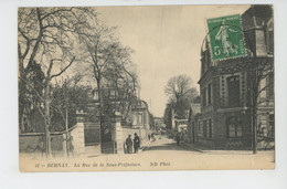 BERNAY - La Rue De La Sous Préfecture - Bernay