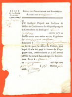 Chaumont En Bassigny ( Chaumont 52 ) Lettre De Baillage Du 29 Mars 1780 Du Bureau Du Conservateur Des Hypothèques - Manuscrits