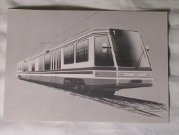 TRANVIA FIGURINO NUOVA MOTRICE TRANVIARIA A PAVIMENTO RIBASSATO 1985   CONSORZIO TRASPORTI TORINESI - Trasporti