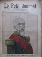 Le Petit Journal 1896 N°295 Duc De Nemours - Fêtes Musique Française Du Génie à Barcelone - Le Petit Journal