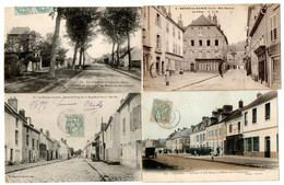 Lot De 191 Cartes Postales Anciennes De France Avec Petites Animations, Villages, Petites Villes, Villes... - Sonstige
