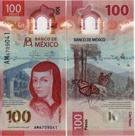 MEXICO        100 Pesos       P-New       8.5.2020       UNC  [sign. Guzmán - Prefix AM] - Mexico