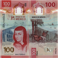 MEXICO        100 Pesos       P-New       8.5.2020       UNC  [sign. Esquivel - Prefix AH] - Mexico