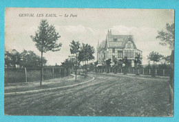 * Genval Les Eaux (Rixensart - Brabant Wallon) * (Edition P. Libouton) Le Parc, Park, Café Hotel Restaurant, TOP, Rare - Rixensart