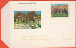 ITALIA - REPUBBLICA ITALIANA - 1983 - BP55 - 300 VIII Raduno Internazionale Dei Walser - Biglietto Postale - Intero Post - Interi Postali