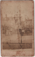 CDV Photo Originale XIXème Vers 1860 PARIS Saint Sulpice étiquette Pub Baptiste GUERARD 202 Rue De Rivoli Cdv 2479 - Old (before 1900)