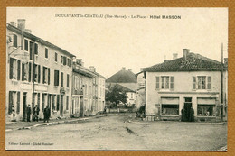 DOULEVANT-LE-CHATEAU  (52) : " LA PLACE - HÔTEL MASSON " - Doulevant-le-Château