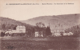 ROUGEMONT-le-CHATEAU -90- Saint-Nicolas - Le Couvent Et Le Château - Rougemont-le-Château