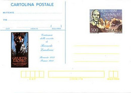 ITALIA - REPUBBLICA ITALIANA - 1983 - CP194 - 350 Centenario Della Nascita Di Riccardo Zandonai - Cartolina Postale - In - Interi Postali