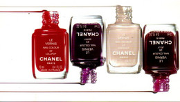 Grande Carte  Parfumée  CHANEL Anniversaire - Modernes (à Partir De 1961)