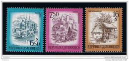 OOSTENRIJKSE ZICHTEN/OSTERREICHISCHER ANSICHTEN - MI : 1549/51 - 1977*** - 1971-80 Unused Stamps