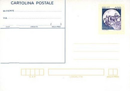 ITALIA - REPUBBLICA ITALIANA - 1984 - CP198 - 400 Castelli D'Italia, Castello Di Bardi - Cartolina Postale - Intero Post - Interi Postali