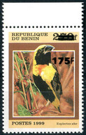 BENIN  2006  MNH - " BIRD OVERPRINT / OISEAU SURCHARGE " - 1 VAL. / TRÈS RARE / 1200 E Dans MICHEL - Sin Clasificación
