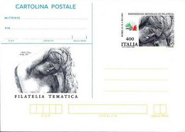 ITALIA - REPUBBLICA ITALIANA - 1985 - CP201 - 400 Italia '85, Esposizione Mondiale Di Filatelia, Filatelia Tematica - Ca - Interi Postali