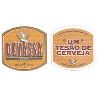BRASIL DEVASSA BEER COASTER  #FEV 07 - Sous-bocks