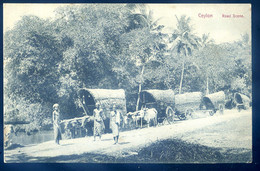 Cpa De Ceylon Sri Lanka -- Road Scene     -- Ceylan FEV22-15 - Sri Lanka (Ceylon)