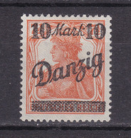 Danzig - 1920 - Michel Nr. 31 II - Ungebr. - Dantzig