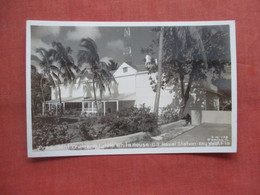 RPPC.  President Truman's Little White House US Naval Station.   Key West   Florida > Key West        Ref 5469 - Key West & The Keys