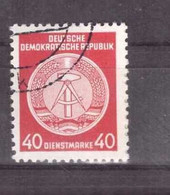 DDR Dienstmarke A Michel Nr. 25 Gestempelt - Usados